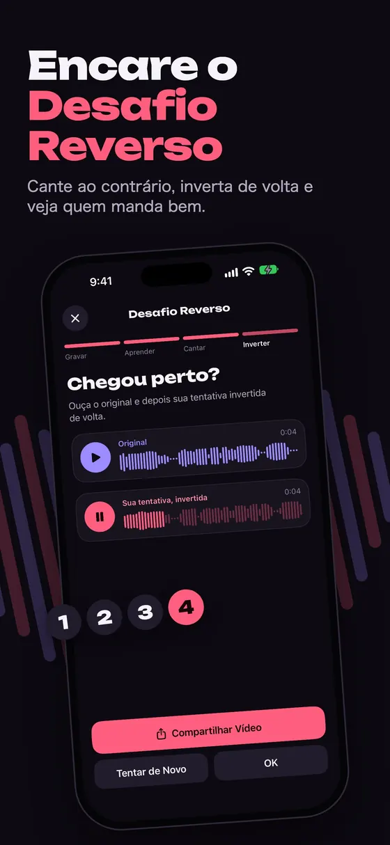 Desafio Reverso do Reversy: cante ao contrário e inverta
